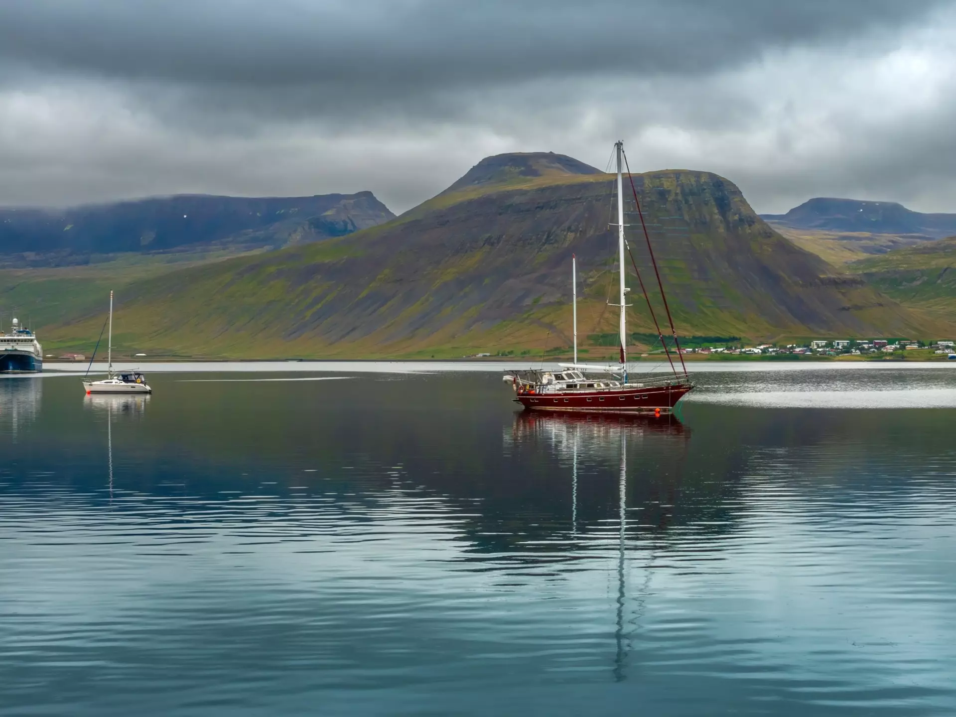 Beautiful northwest Iceland scenery