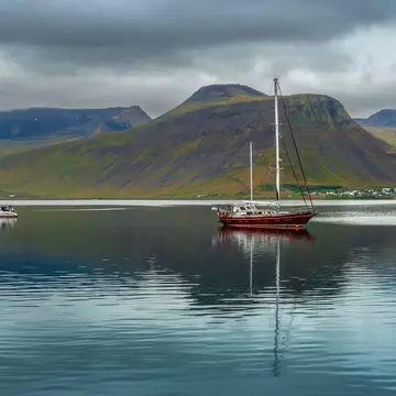 Beautiful northwest Iceland scenery
