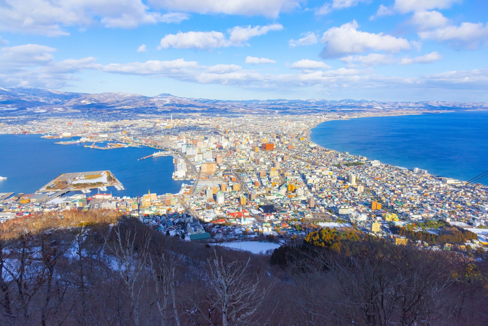 Scenic view of Hakodate City Illumination at Night from Mt.Hakodate Ropeway Observatory Deck, Hakodate, Hokkaido, Japan, License Type: media, Download Time: 2026-02-05T16:41:57.000Z, User: nic.dhoedt_lonelyplanet, Editorial: false, purchase_order: 56530 - Guidebooks, job: Global Publishing WIP, client: Lonely Planet Japan 19, other: Nicolas D'Hoedt