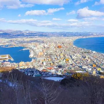 Scenic view of Hakodate City Illumination at Night from Mt.Hakodate Ropeway Observatory Deck, Hakodate, Hokkaido, Japan, License Type: media, Download Time: 2026-02-05T16:41:57.000Z, User: nic.dhoedt_lonelyplanet, Editorial: false, purchase_order: 56530 - Guidebooks, job: Global Publishing WIP, client: Lonely Planet Japan 19, other: Nicolas D'Hoedt