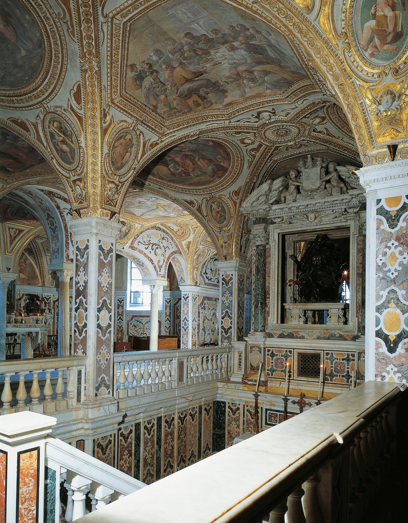Crypt of Salerno Cathedral, Campania, Italy, 11th century