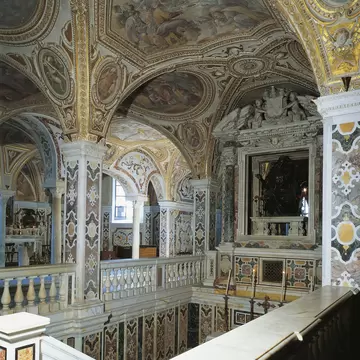 Crypt of Salerno Cathedral, Campania, Italy, 11th century