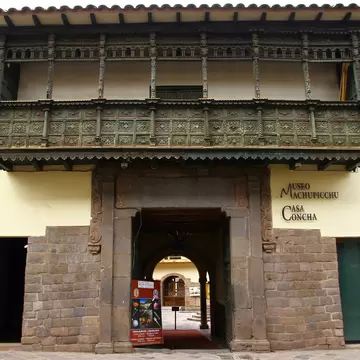 MUSEUM OF MACHU PICCHU, CUSCO, PERU - 30 March 2019. A view from the entrance of Museum of Machu Picchu (Casa Concha) where they have the largest collection of Machu Picchu artifacts in the world, License Type: media, Download Time: 2026-06-24T18:43:25.000Z, User: LP_NZhan, Editorial: true, purchase_order: 65050 - Digital Destinations and Articles, job: App Content, client: Lonely Planet App, other: Nadine Zhan