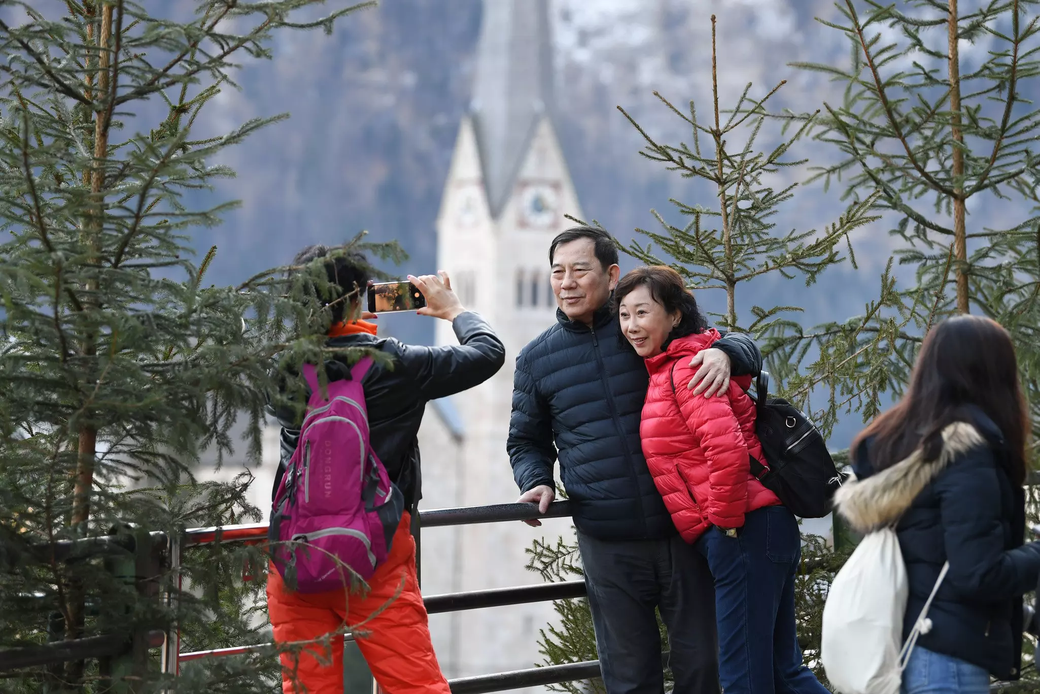  Hallstatt is drawing fans of the movie Frozen © Andreas Gebert/Getty Images