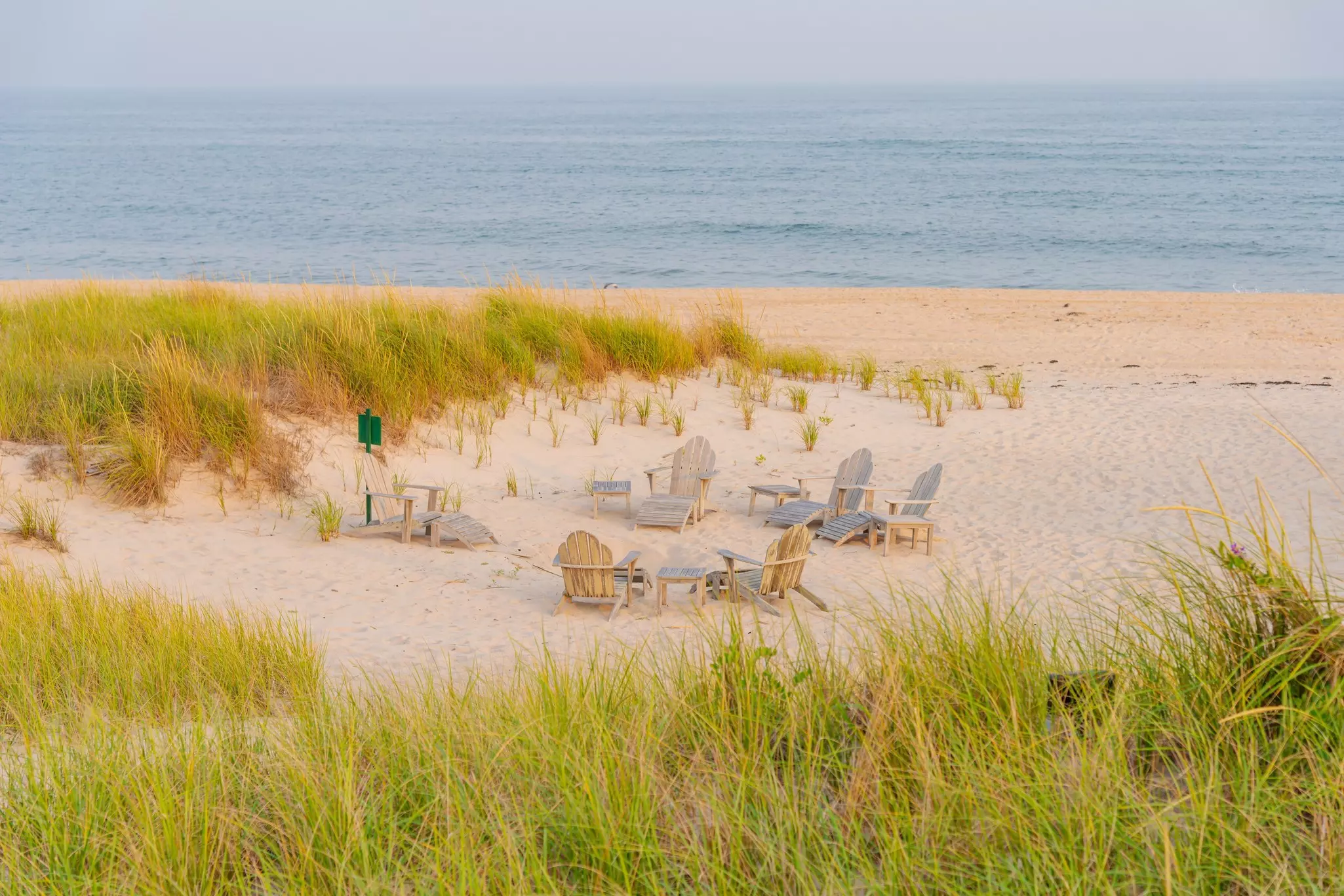 Magic Hour on the Beach in The Hamptons.
