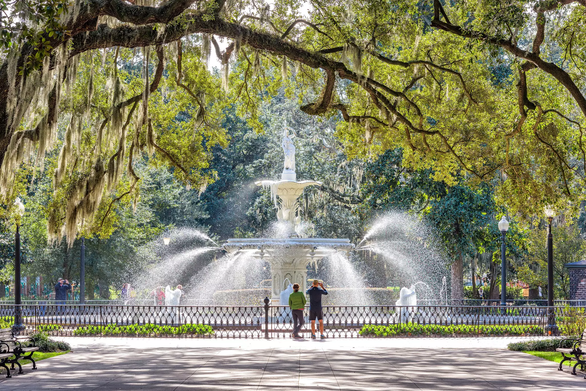 The fountain in Forsyth Park