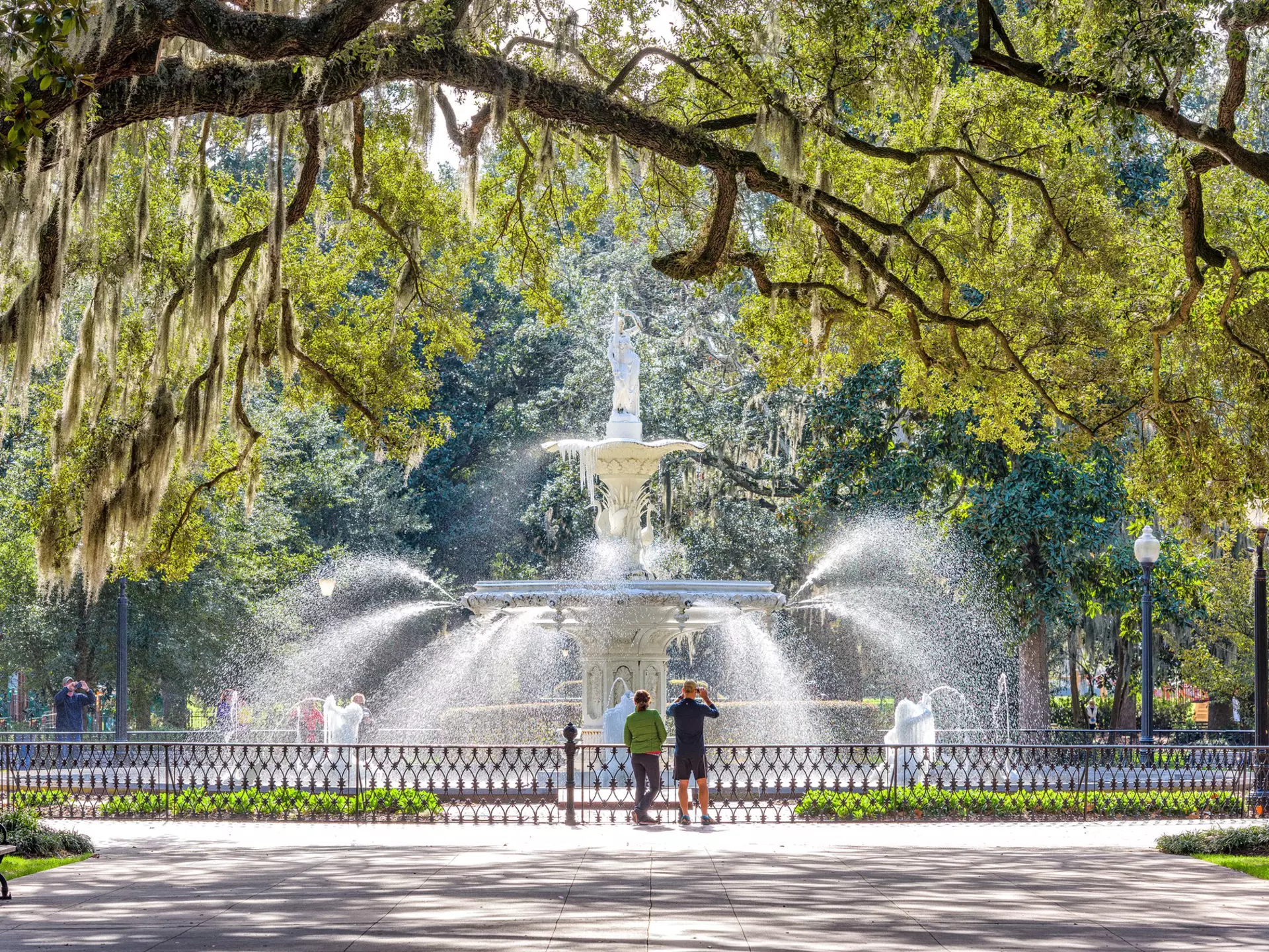 The fountain in Forsyth Park