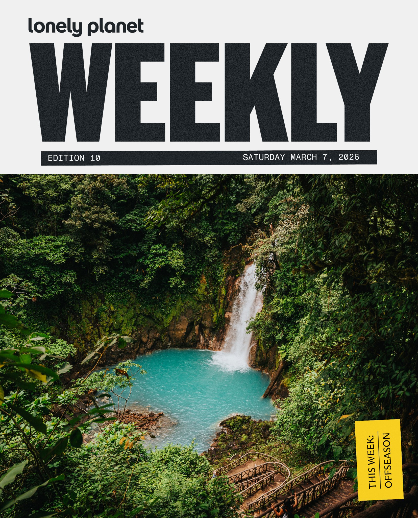 Lonely Planet Weekly (Pictured: Costa Rica)