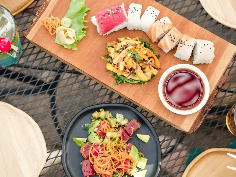 Patio dining. Courtesy of Visit Corpus Christi