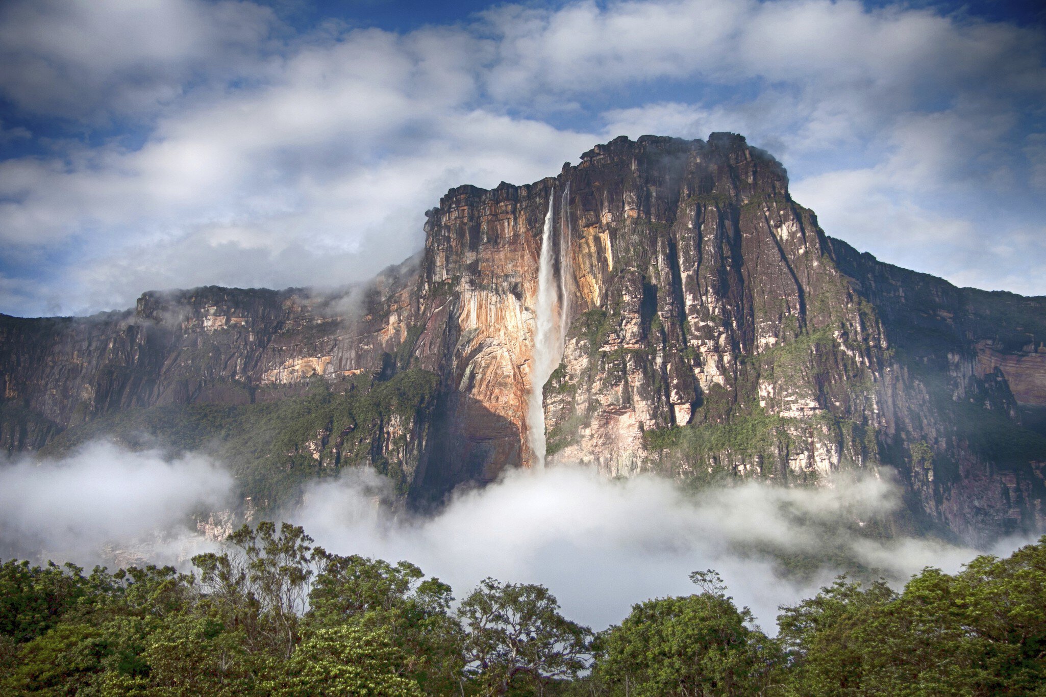 Angel Falls
Angel; Angel Falls; Awe; Beauty; Beauty In Nature; Blue; Canaima; Canaima National Park; Cloud - Sky; Cloudscape; Curiosity; Disbelief; Environmental Conservation; Environmental Issues; Exoticism; Falling; Fog; Forest; Glowing; Green; Green Color; High Up; Horizontal; Idyllic; Illuminated; Illumination; Landscape; Light; Light - Natural Phenomenon; Magic; Magnet; Majestic; Marvelous; Morning; Mountain; Mountain Range; Nature; Non-Urban Scene; Outdoors; Perfection; Photography; River; Rock; Rock - Object; Scenics; Summer; Tall - High; Tepuy; Travel; Tree; Tropical Climate; Tropical Tree; Venezuela; Water; Waterfall;