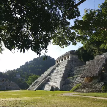 Temple of the Inscriptions. Ruins of the ancient Mayan city of Palenque, in the jungles of Chiapas, Mexico; Shutterstock ID 38923966; Your name (First / Last): Josh Vogel; Project no. or GL code: 56530; Network activity no. or Cost Centre: Online-...