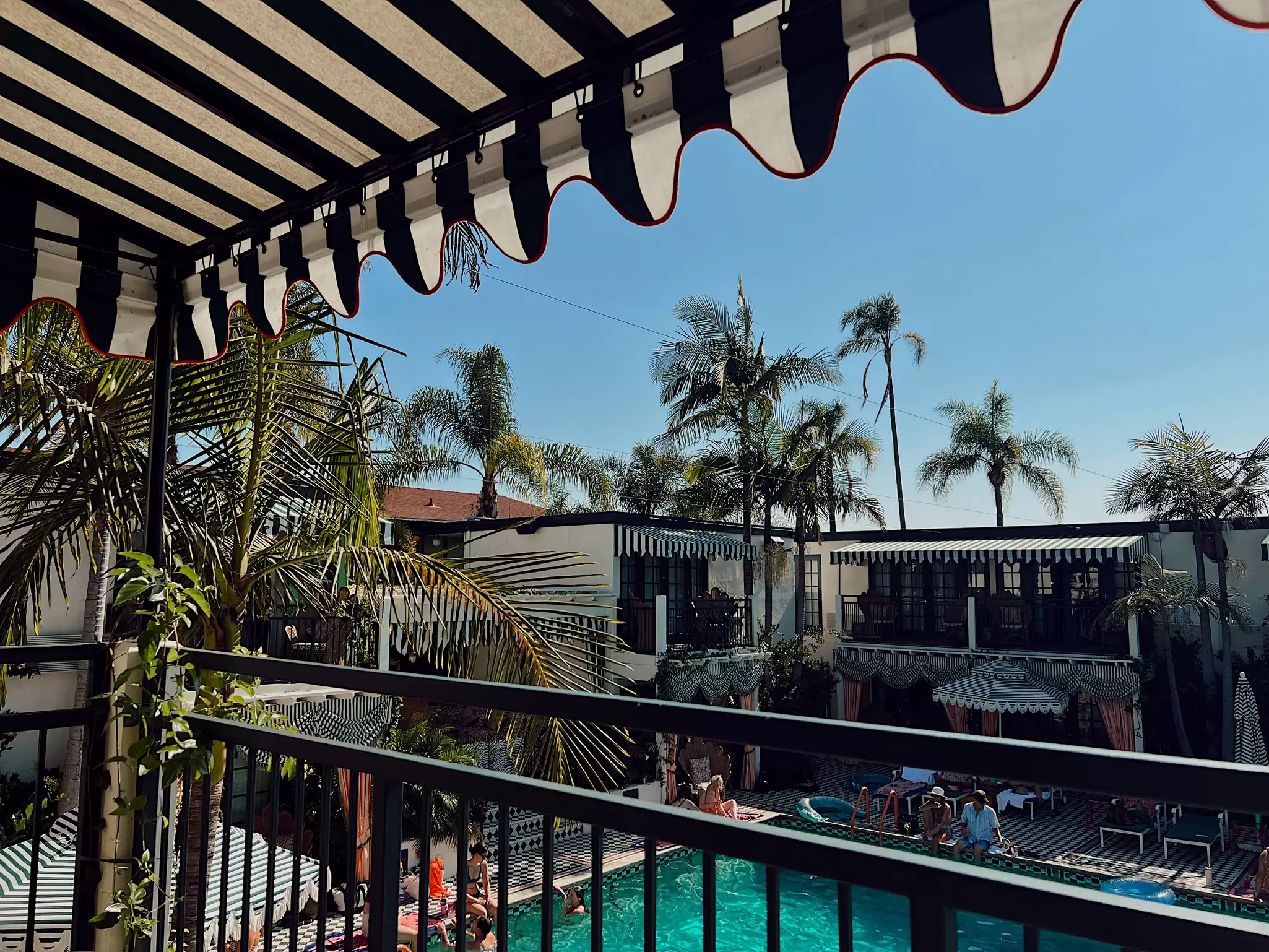 The Lafayette Hotel in San Diego, California. Rachel Lewis/Lonely Planet