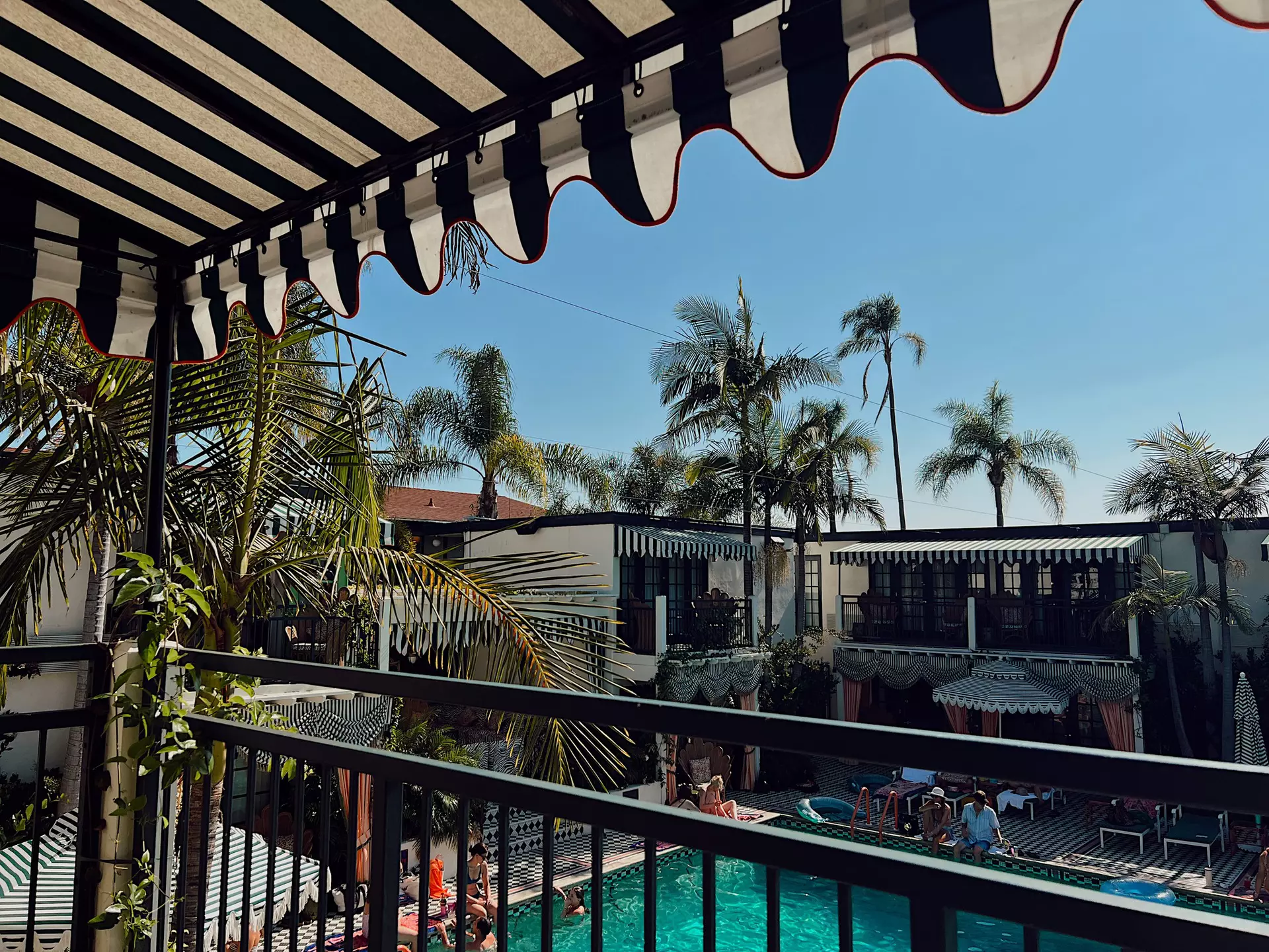 The Lafayette Hotel in San Diego, California. Rachel Lewis/Lonely Planet