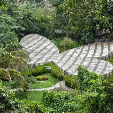 Colombia, Armenia. January, 17-2021. Butterfly Garden of the Quindio Botanical Garden - Image; Shutterstock ID 1912757206;