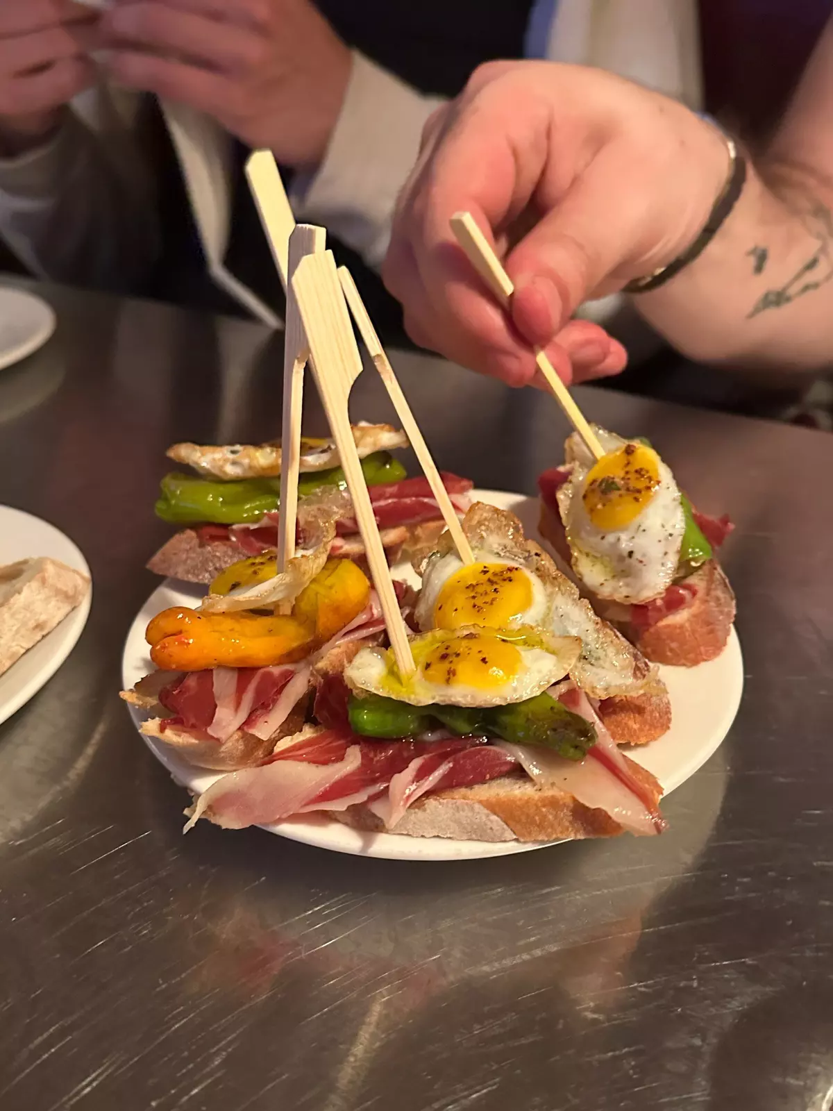 Snacks/pintxos from Bar Oliver in Manhattan, NYC
Where to eat and drink in Manhattan