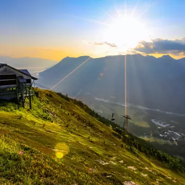 Mount Alyeska ski resort in Girdwood, Alaska; Shutterstock ID 1460340992;