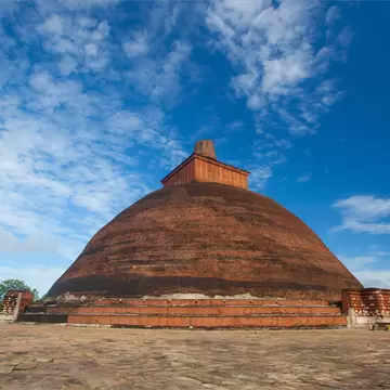 Abhayagiri Dagoba stupa, Jetavanaramaya, Anuradhapura, Sri Lanka; Shutterstock ID 539498596; purchase_order: 65050; job: ; client: ; other: