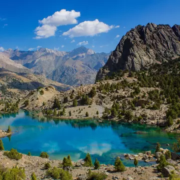 Pamir mountains, Tajikistan. Julia Mountain Photo/Shutterstock