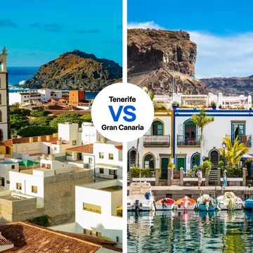 Deciding between Tenerife and Gran Canaria? We've got you covered. L: Shutterstock / R: Zdenek Matyas/Shutterstock