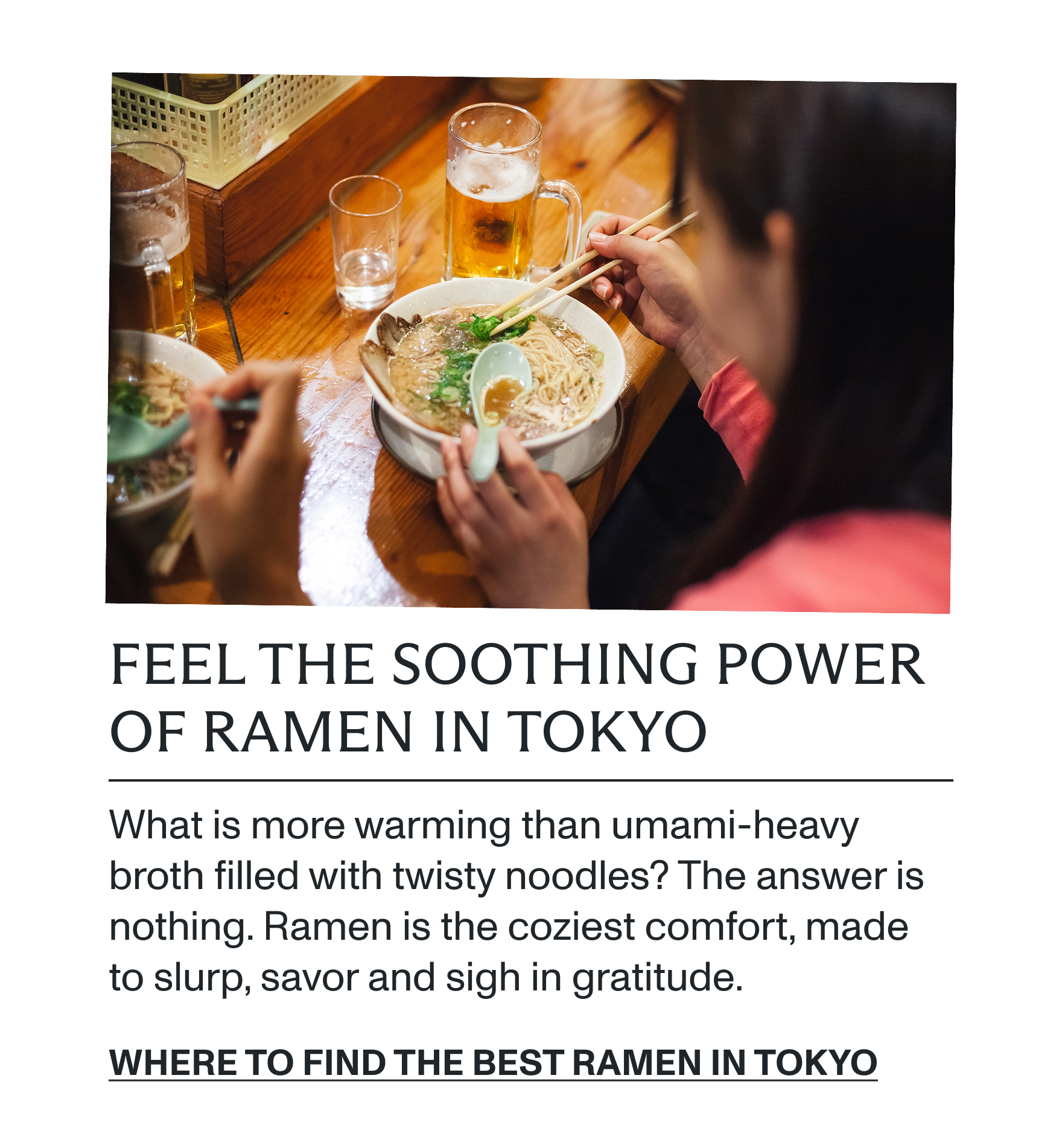 Where to find the best ramen in Tokyo