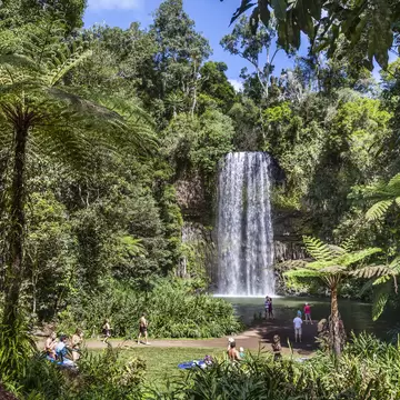 Australia, North Queensland, Atherton Tableland, Milla Milla Falls.