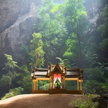 Phraya Nakhon Cave in Sam Roi Yot National Park at Prachuap Khiri Khan province in Thailand.