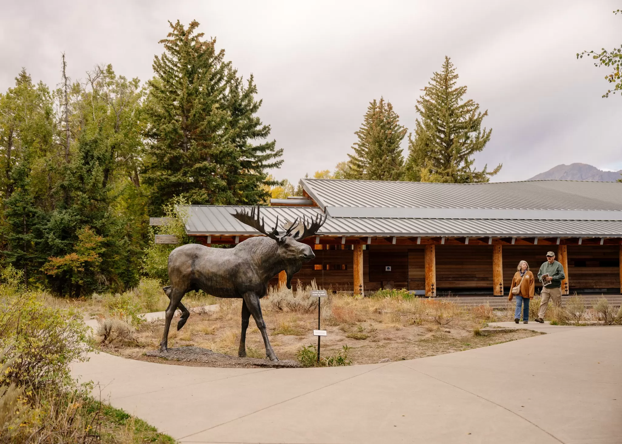 Craig Thomas Discovery & Visitor Center in Grand Teton National Park, Wyoming. Katelyn Perry for Lonely Planet