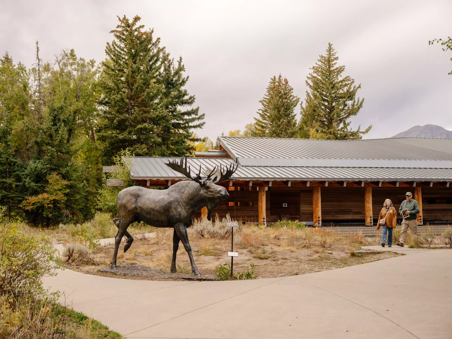 Craig Thomas Discovery & Visitor Center in Grand Teton National Park, Wyoming. Katelyn Perry for Lonely Planet