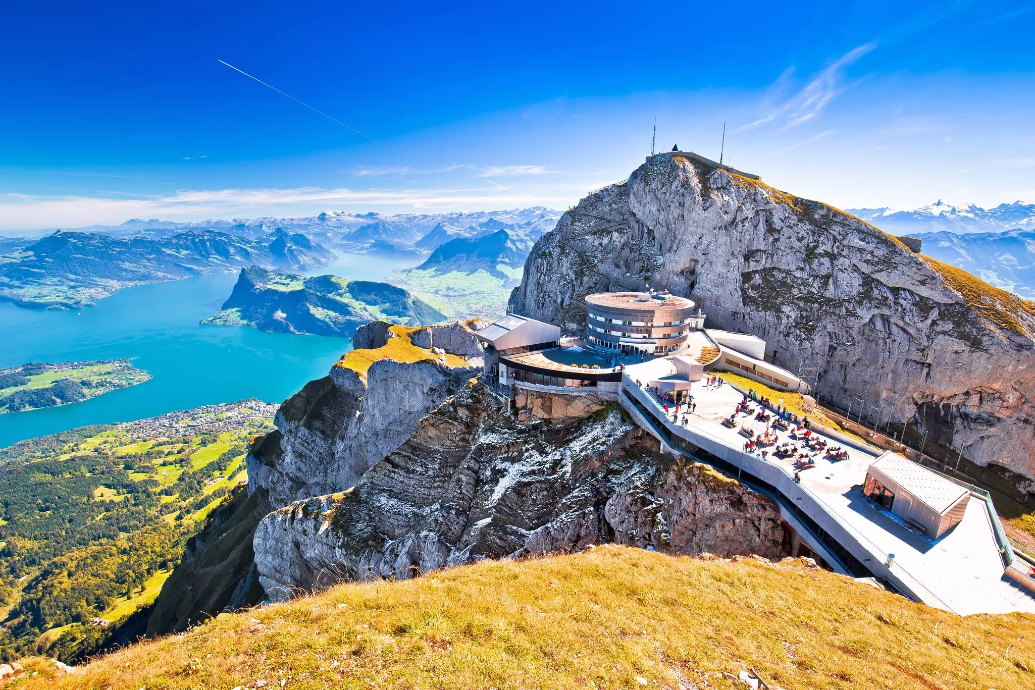 Hiking, boating or riding the funicular to Mt Pilatus, here are the best day trips on the doorstep of this gorgeous Swiss city. Shutterstock