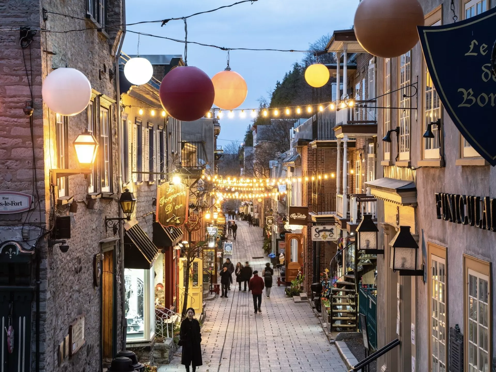 Petit-Champlain is one of Québec City’s most photogenic – and romantic – neighborhoods ©  littlenySTOCK / Shutterstock