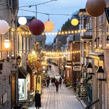 Petit-Champlain is one of Québec City’s most photogenic – and romantic – neighborhoods ©  littlenySTOCK / Shutterstock