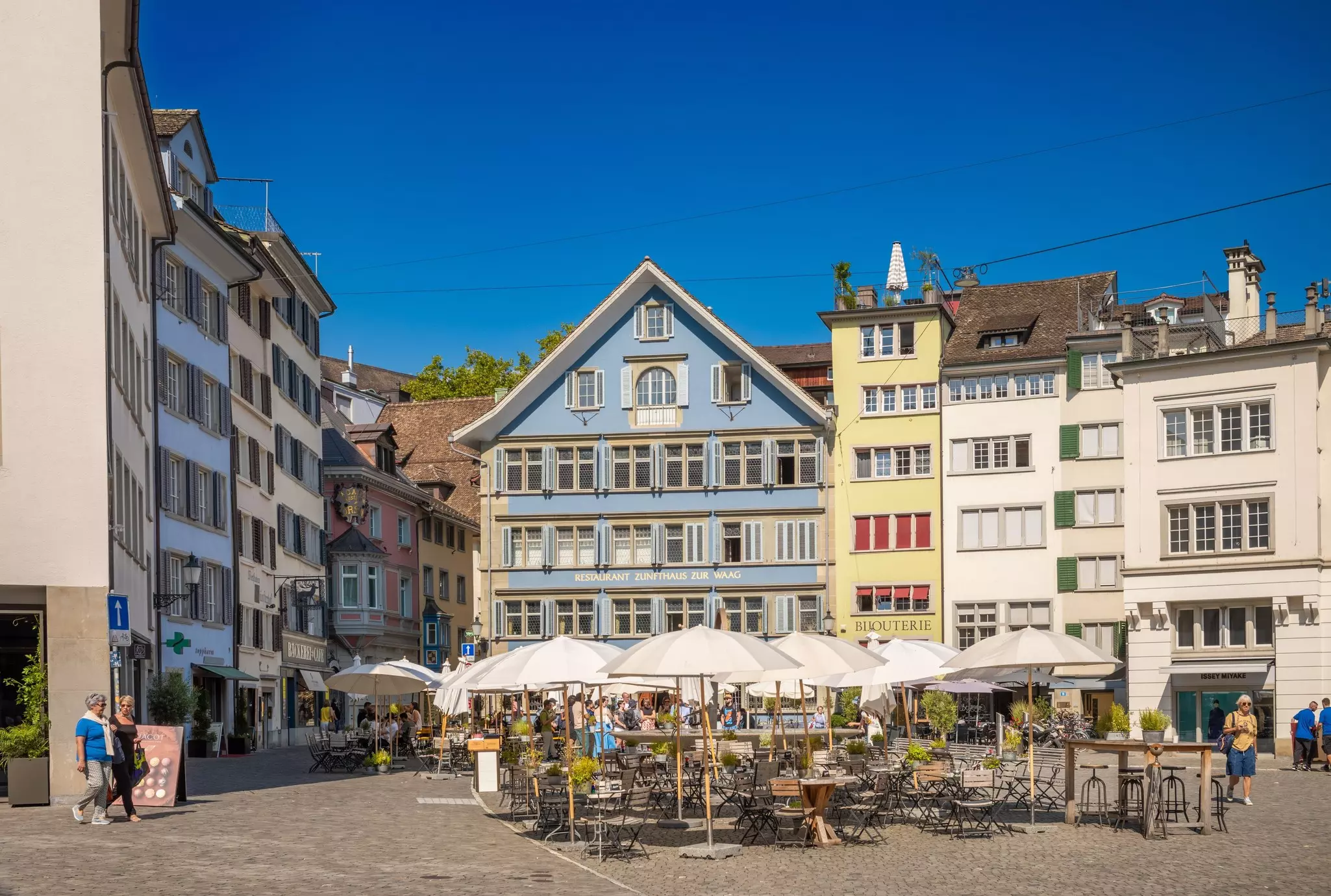 Get your urban kicks in Switzerland's cities, including pretty Zurich © canadastock / Shutterstock