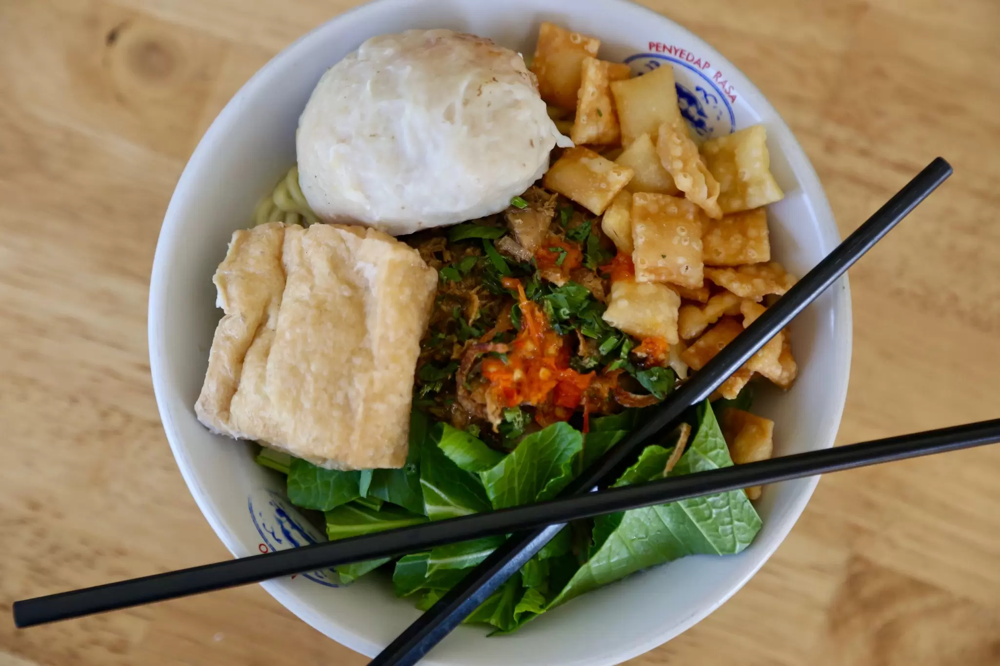 Bali is home to great dishes like bakso (pictured at Bakso Rudi), a build-your-own soup that works just as well for breakfast as it does for lunch or dinner. Ian Neubauer for Lonely Planet