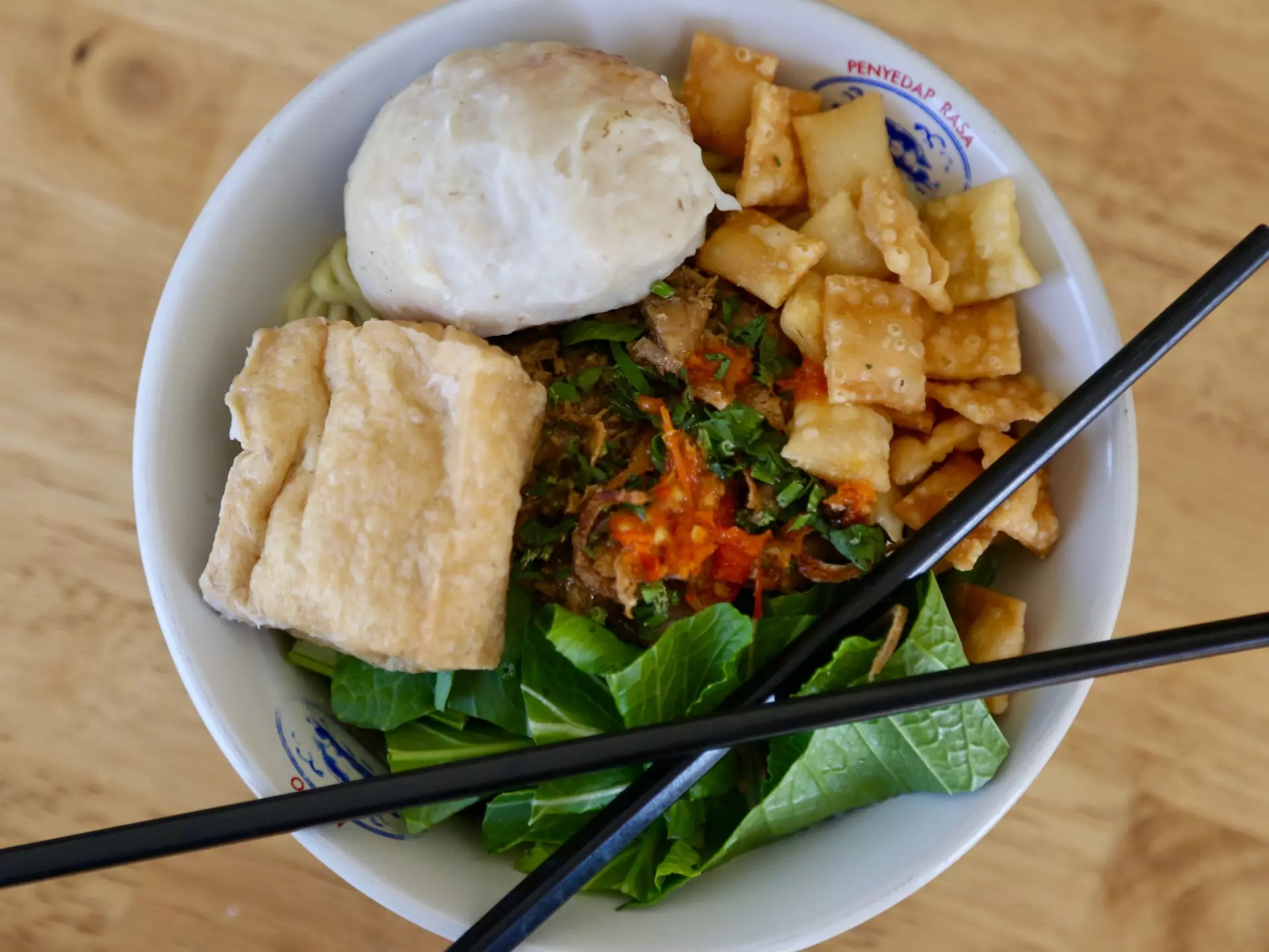 Bali is home to great dishes like bakso (pictured at Bakso Rudi), a build-your-own soup that works just as well for breakfast as it does for lunch or dinner. Ian Neubauer for Lonely Planet