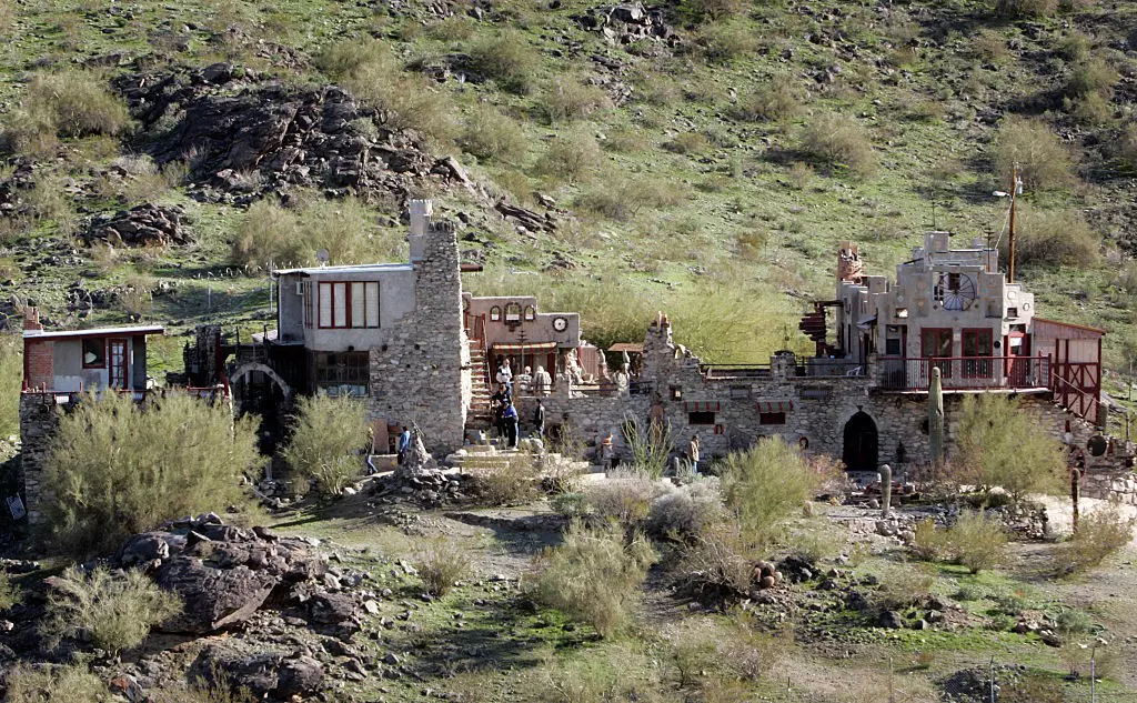 Mystery castle in Phoenix.
