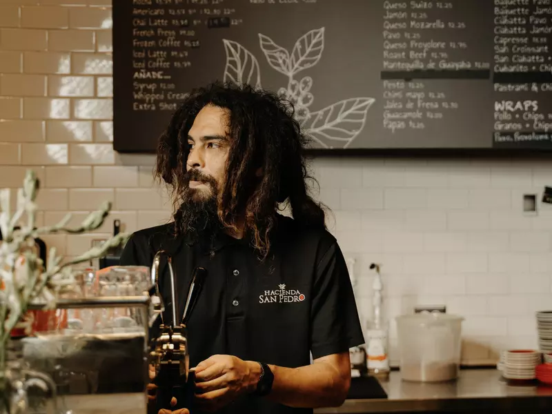 SAN JUAN, PUERTO RICO. NOVEMBER 2024. ..Hacienda San Pedro
coffee,  hacienda san pedro,  san juan,  steph segarra,  Adult,  Alcohol,  Beer,  Beverage,  Face,  Head,  Male,  Man,  Person,  Photography,  Portrait
What to eat and drink in San Juan:
SAN JUAN, PUERTO RICO, USA. DECEMBER 2024