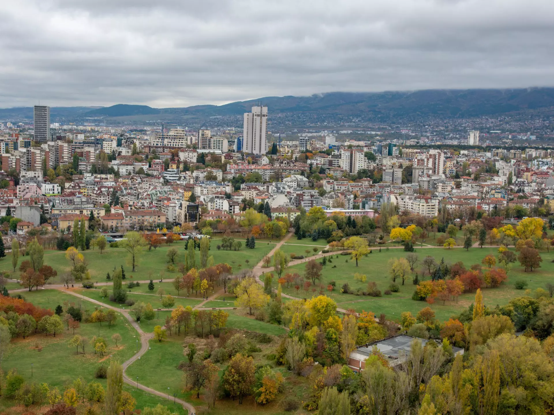 Sofia's monumental National Palace of Culture (NDK) © Mark Baker / Lonely Planet