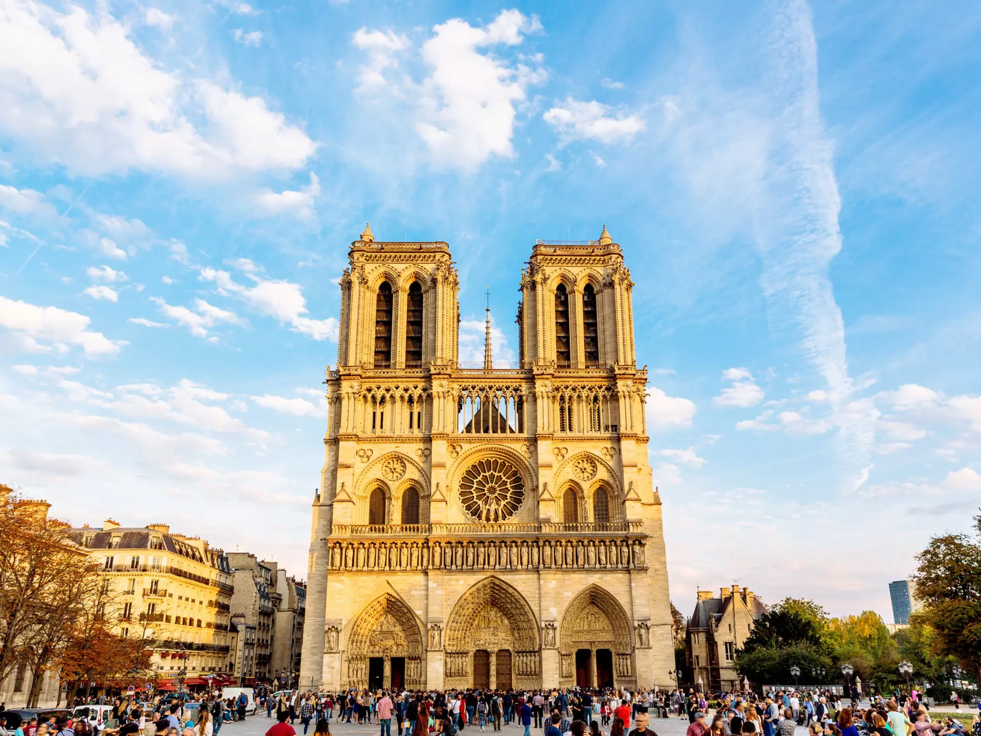 Notre Dame Cathedral before the fire © Alexander Spatari / Getty Images