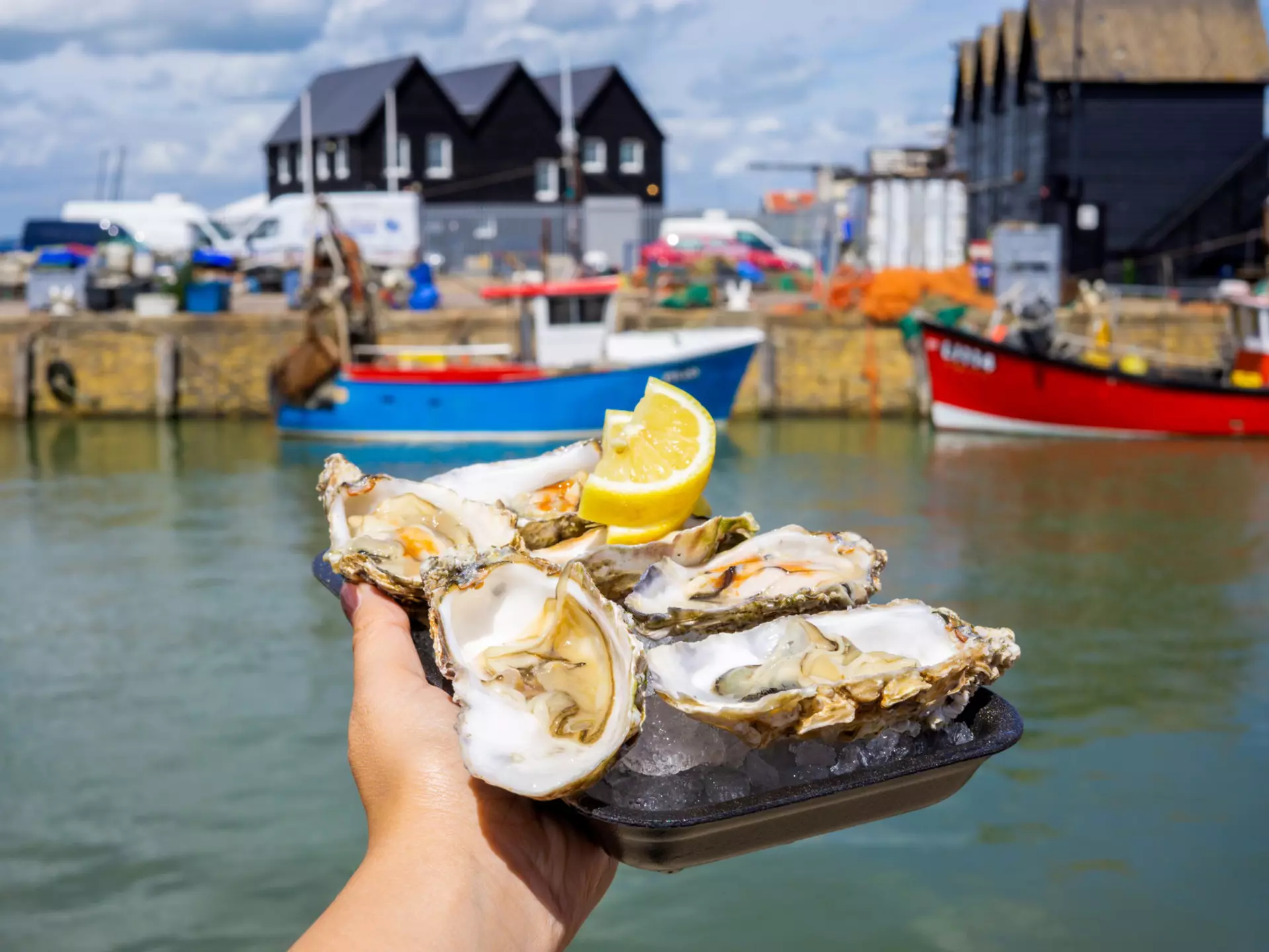 Time your visit for one of England's excellent foodie festivals, like the Whitstable Oyster Festival in Kent © cktravels.com / Shutterstock
