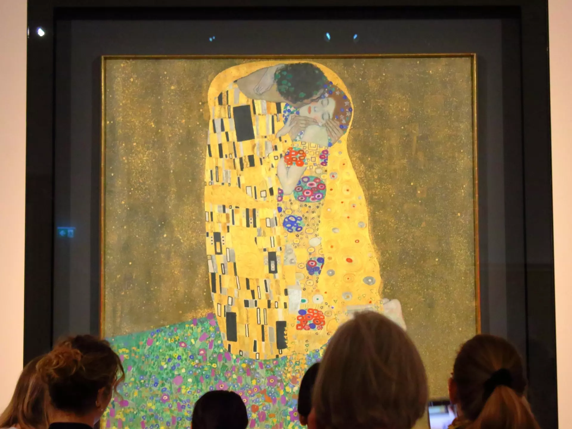 Gustav Klimt’s “The Kiss” at Schloss Belevedere. Mariangela Cruz/Shutterstock