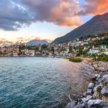 The shores of Lake Atitlan. Boris Stroujko/Shutterstock