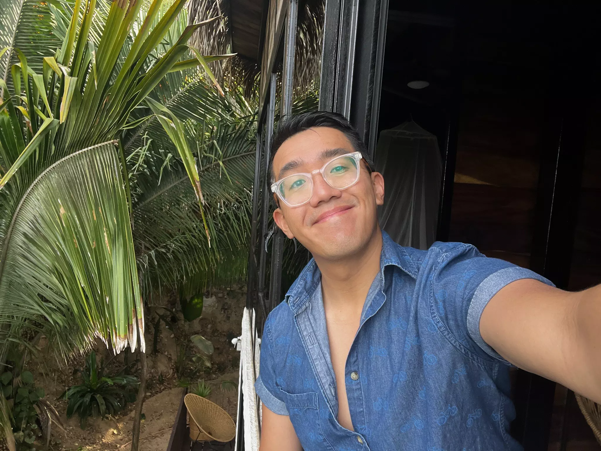 The jungle-like ambiance at Casa Selva in Sayulita © Chris Dong