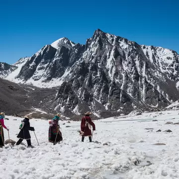 Buddhist pilgrims walking the kora around Mt. Kailash
174364640
ice, sky, bon, cold, kora, asia, high, blue, holy, snow, peak, shiva, white, tibet, steep, range, china, hiking, travel, cloudy, sacred, nature, outdoor, worship, glacier, kailash, tibetan, plateau, hinduism, himalaya, buddhism, mountain, altitude, religion, religious, landscape, pilgrimage, mount