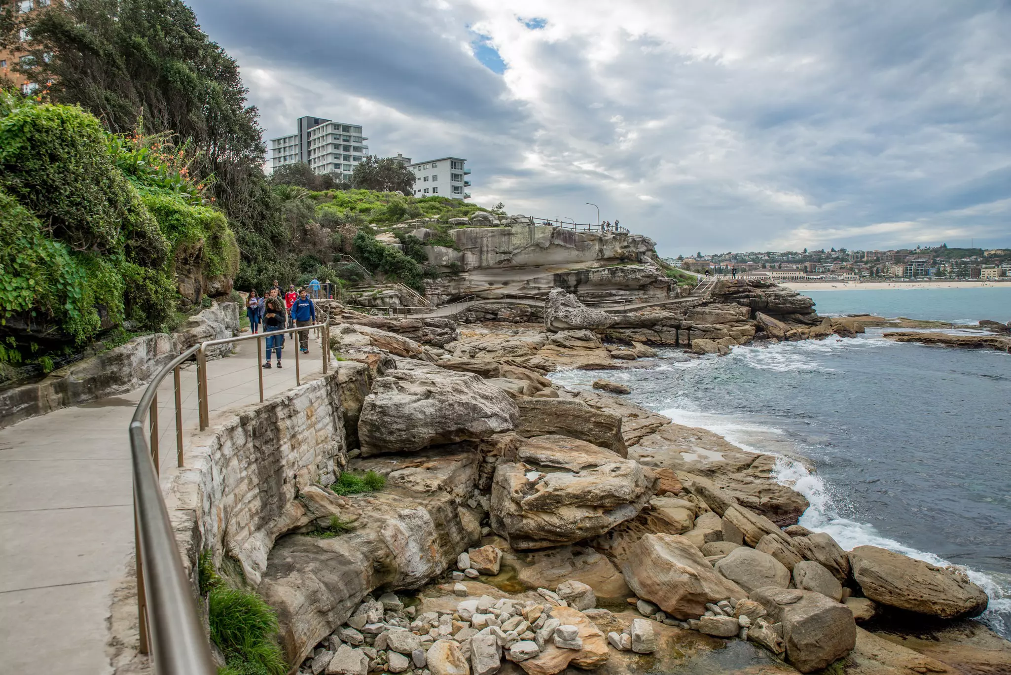 Section of the Bondi to Coogee walk