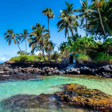 A vertical scenic view of a beach on Maui island and the pacific ocean on a sunny day, Hawaii, License Type: media, Download Time: 2026-02-16T17:47:01.000Z, User: katelyn.perry_lonelyplanet, Editorial: false, purchase_order: 65050 - Digital Destinations and Articles, job: wip, client: wip, other: Katelyn Perry