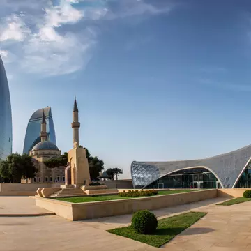 Explore Baku's futuristic architecture, labyrinthine Old City and more. liseykina/Shutterstock
