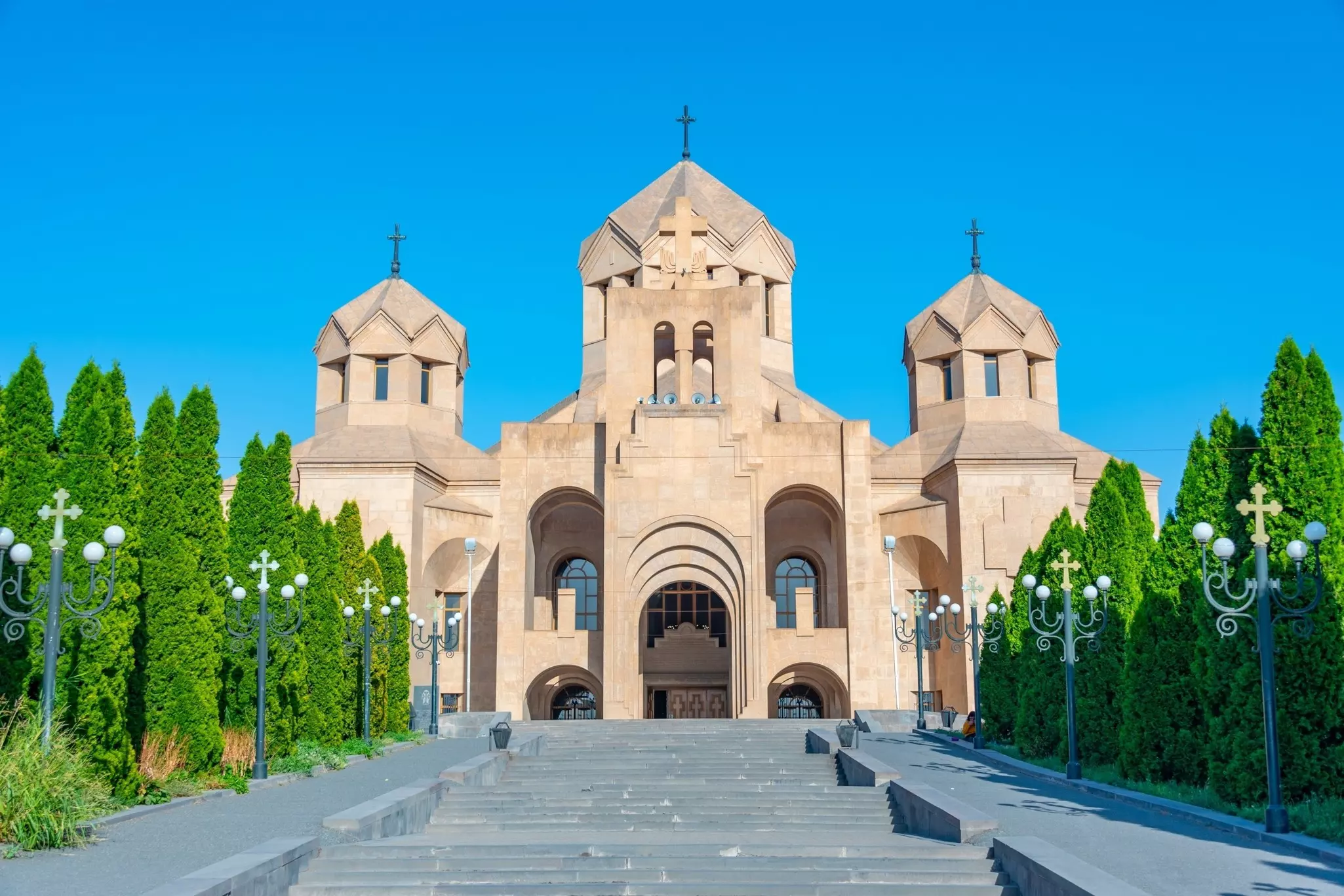 Saint Gregory The Illuminator Cathedral in Yerevan (Surp Girgor Lusavorich Cathedral), Armenia