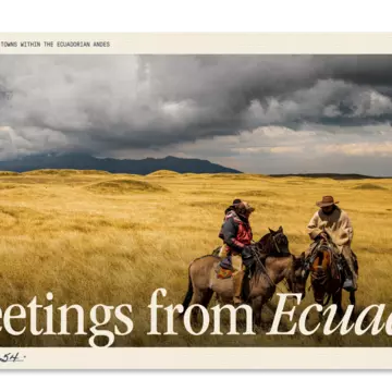 Greetings from Ecuador