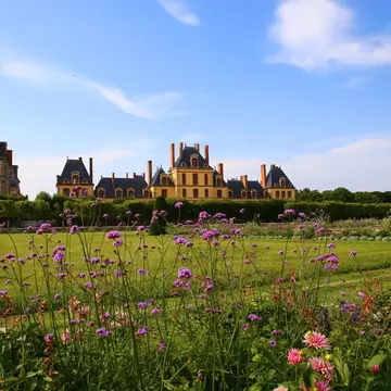 Fontainebleau, France - August 2021: The vast park of the chateau of Fontainebleau; Shutterstock ID 2034647729;