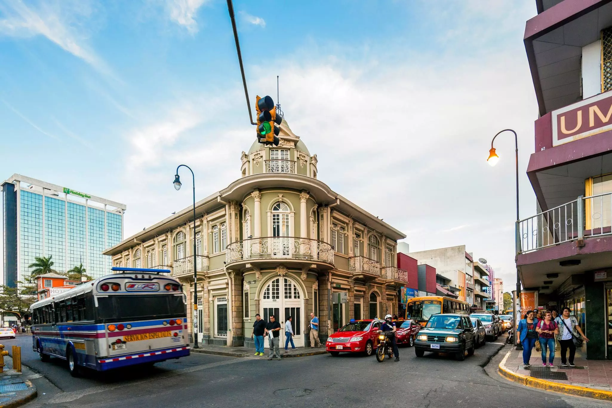 Costa Rica, San Jose, downtown, pedestrian city center